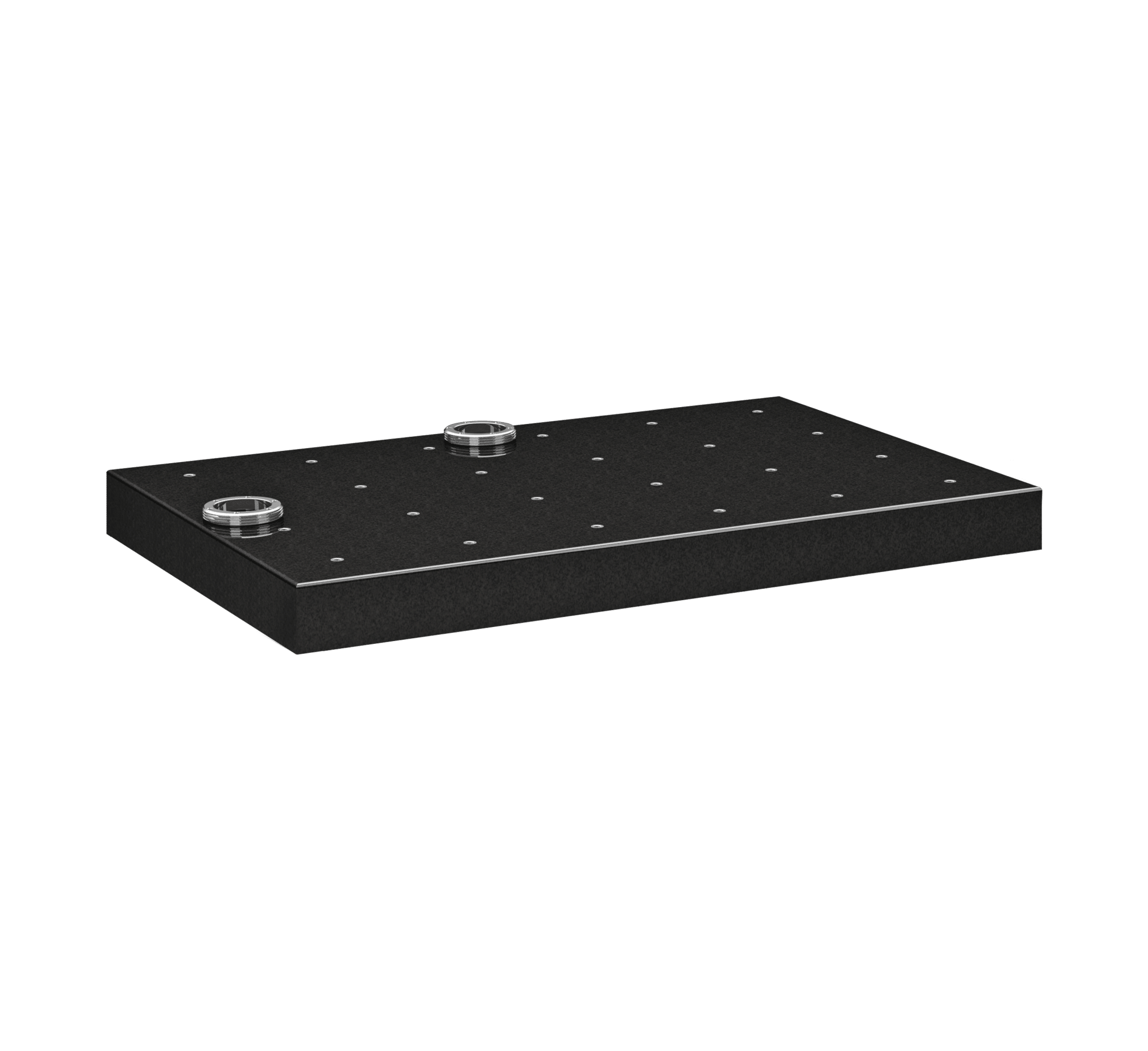 Granite Plate with M8 Threaded Inserts - MetrologyWorks