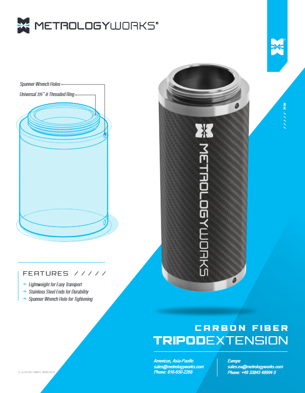 Carbon Fiber Extension For Portable Mounts MetrologyWorks carbon-fiber-extension-for-portable-mounts-metrologyworks