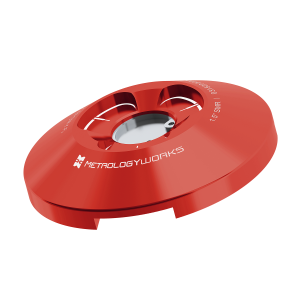 Red Anodized Aluminum Floor Mount Monument for 1.5" SMR