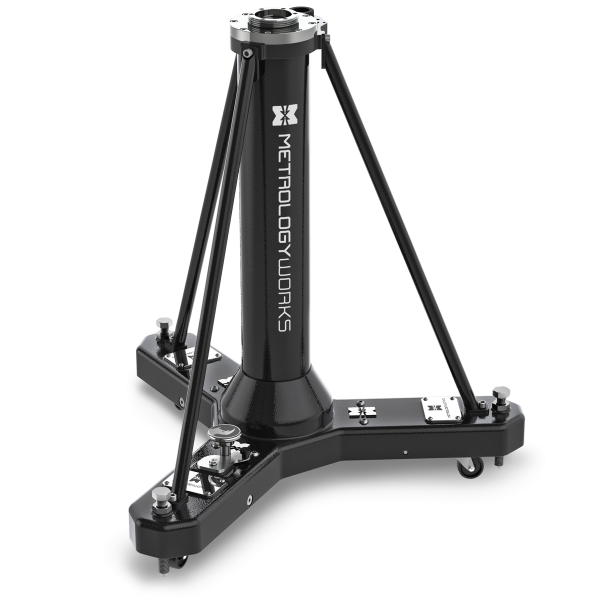 Heavy-Duty Rolling Stand 20" Fixed Height - Black Finish