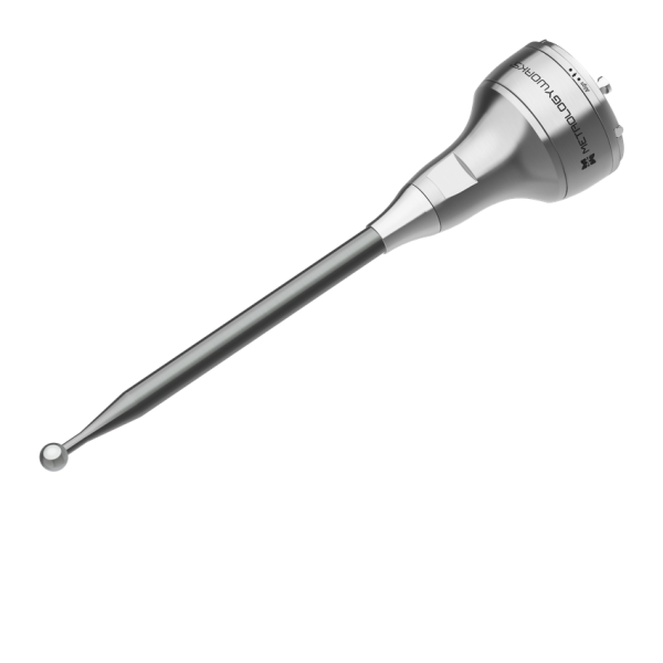 6mm 101.6mm Carbide Extended Stainless Steel Ball Probe (Kinematic mount) for Quantum Arms