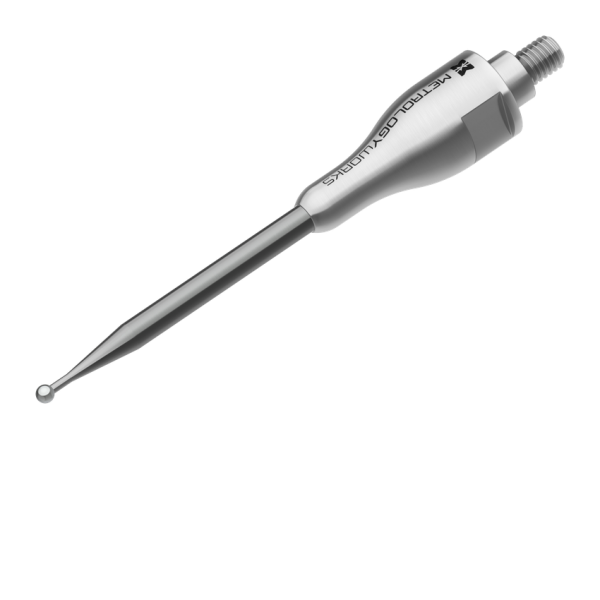 Carbide Extended Ball Probe, 3 mm Ball 76.2mm Extension (6 mm thread)