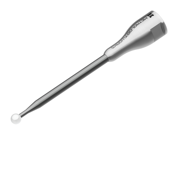 Carbide Extended Ball Probe, 6 mm Ball 76.2mm Extension (8 mm thread)