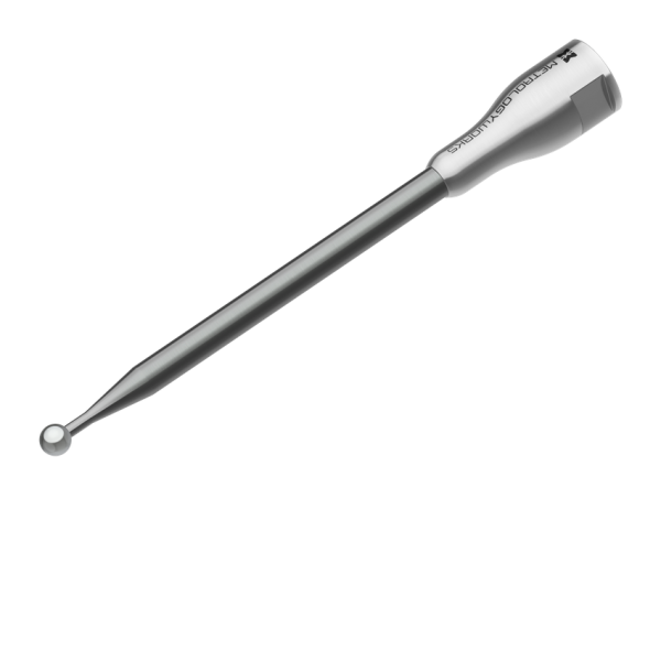 Carbide Extended Ball Probe, 6 mm Stainless Steel Ball 101.6mm Extension (8 mm female thread)