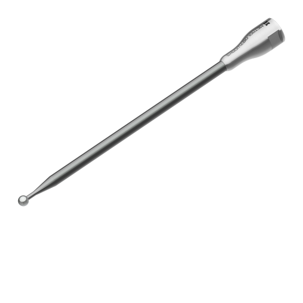 Carbide Extended Ball Probe, 6 mm Stainless Steel Ball 152.4mm Extension (8 mm female thread)